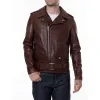 Schott NYC Mens 519 Perfecto Waxy Cowhide Motorcycle Jacket - Brown sold by Legendary USA