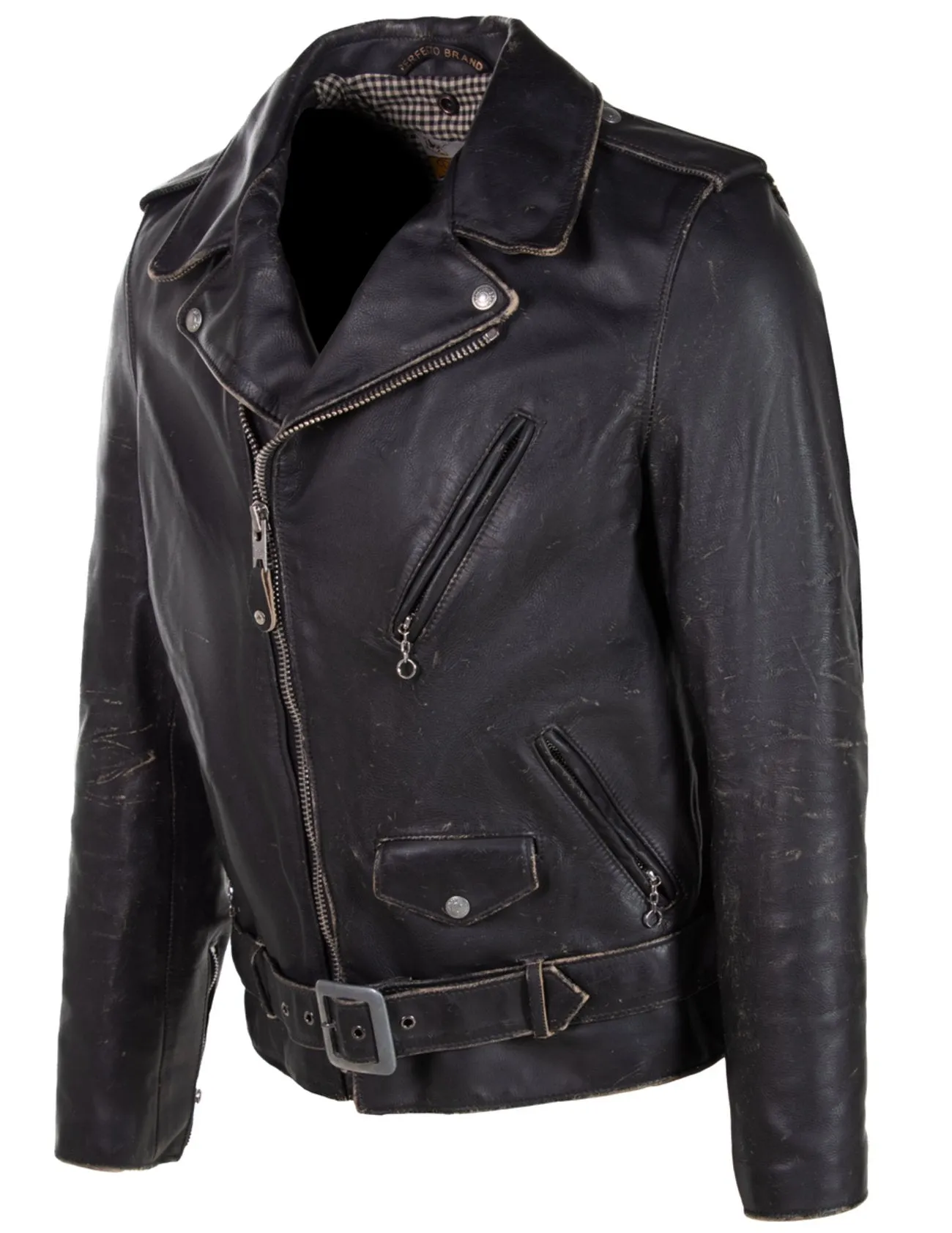 希少✨Schott × HIGHWAY MAGICIAN 184SM 2XL SCHOTT NYC CLASSIC PER70 BIKER LEATHER JACKET | The TBCo