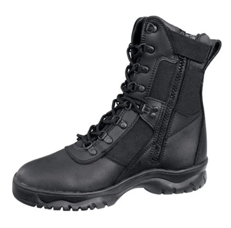 SIZE: 8.5 Rothco Forced Entry Tactical Boot With Side Zipper - 8 Inch FINAL SALE SHIPS SAME DAY sold by Legendary USA