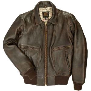 Cockpit USA Mens Modified Raider Leather Flight Jacket SIZE MEDIUM - Final Sale Ships Same Day sold by Legendary USA
