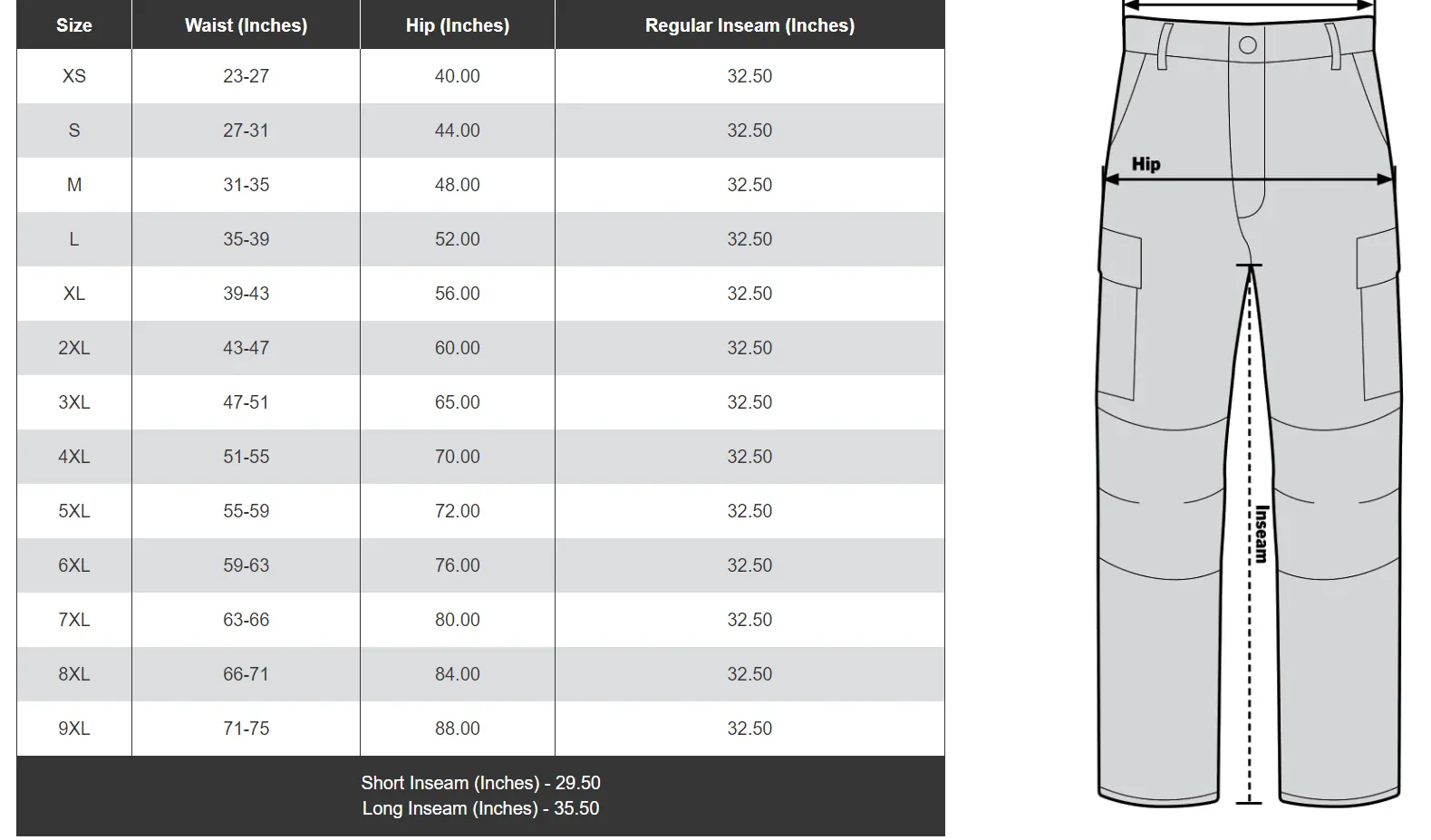 Rothco Mens Tactical BDU Pants Size LARGE- Final Sale Ships Same Day sold by Legendary USA product image thumbnail 2