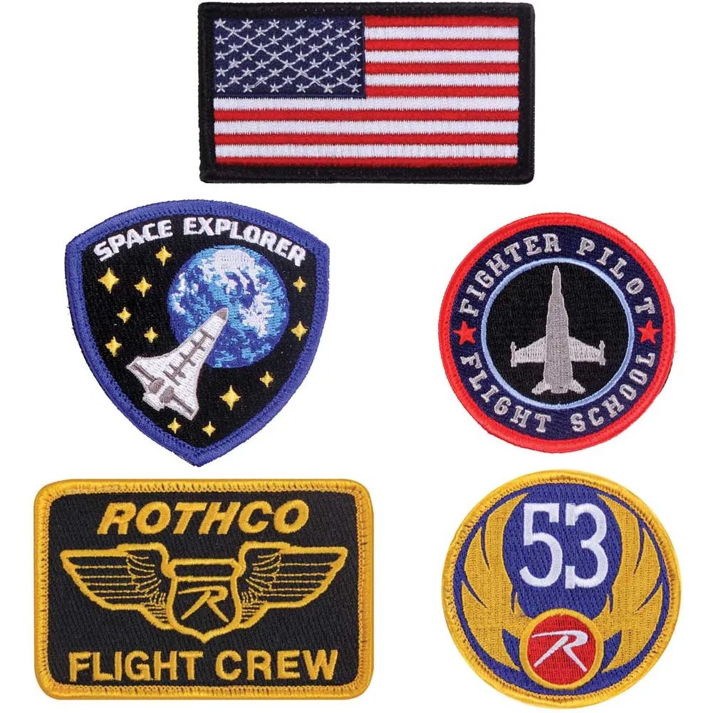 Rothco Mens MA-1 Flight Jacket with Patches (Black) Size 3XLARGE - Final Sale Ships Same Day sold by Legendary USA product image thumbnail 3