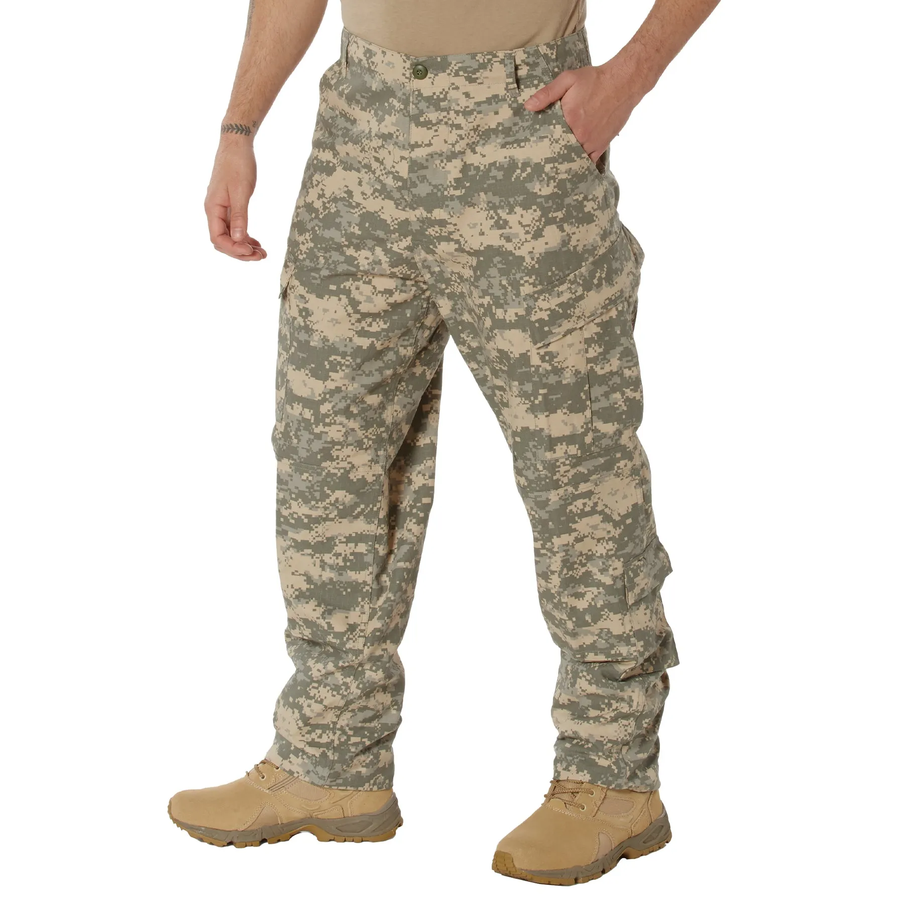 Camo Combat Uniform Pants by Rothco sold by Legendary USA product image thumbnail 4