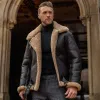 Cockpit USA Mens British R.A.F. Sheepskin Bomber Jacket SIZE 44 - Final Sale Ships Same Day sold by Legendary USA