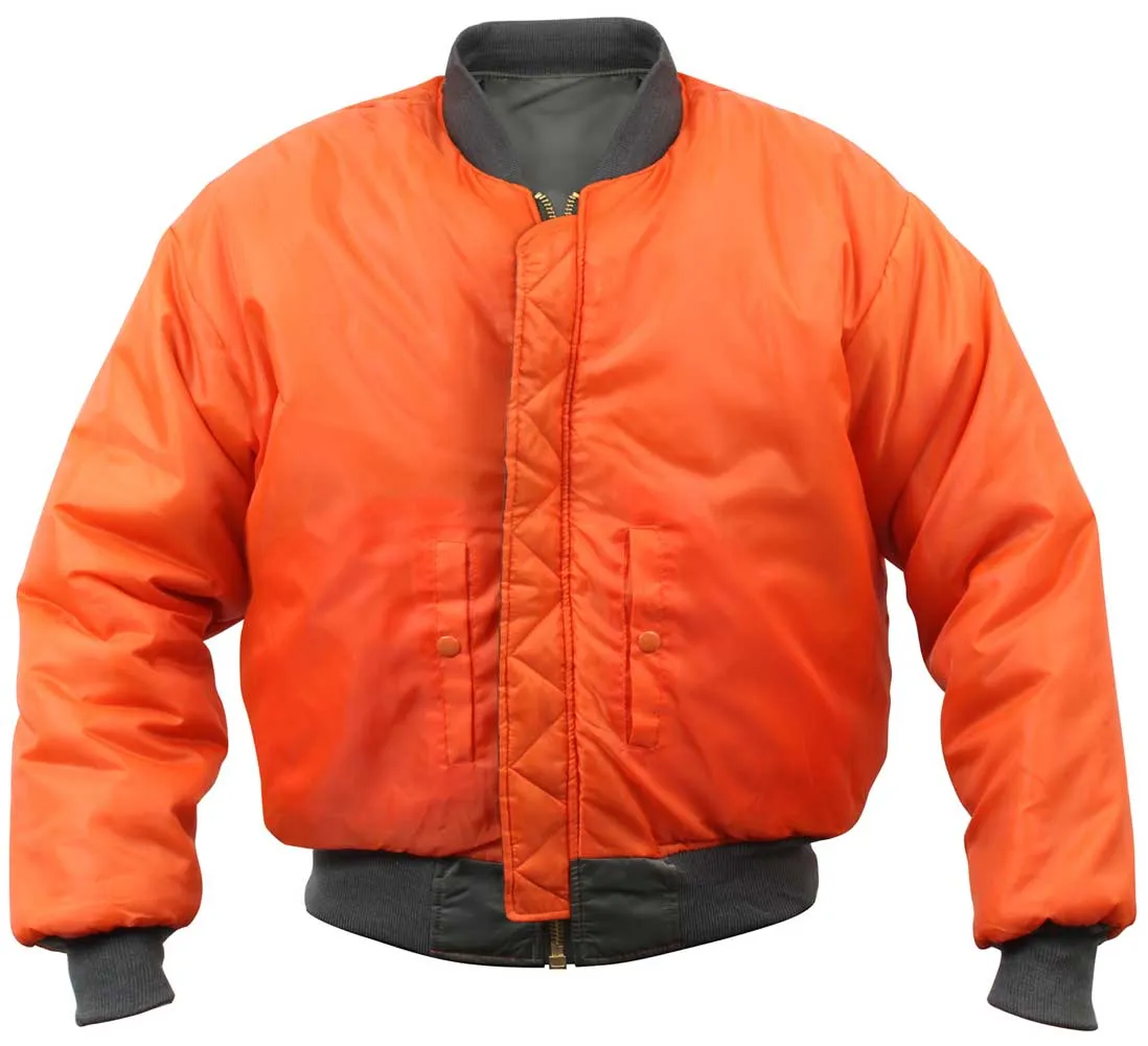 Rothco Men's Classic MA-1 Nylon Flight Jacket sold by Legendary USA product image thumbnail 5