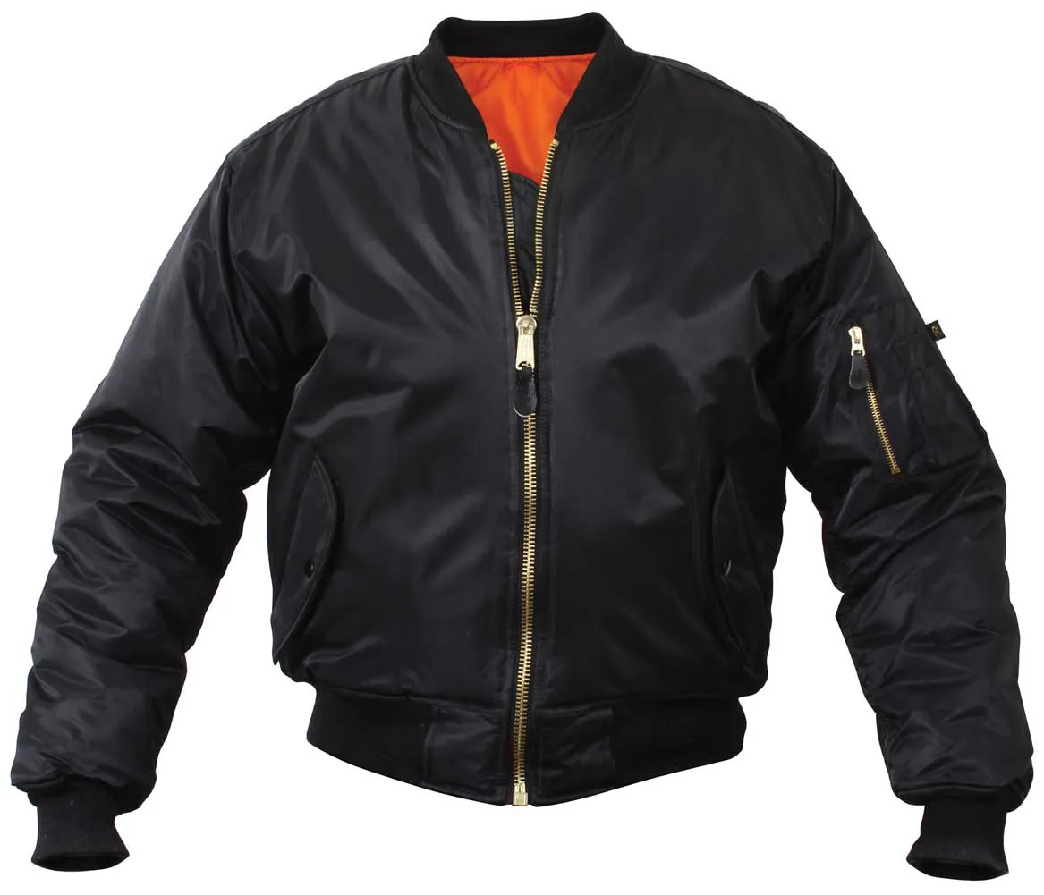 Rothco Men's Classic MA-1 Nylon Flight Jacket sold by Legendary USA