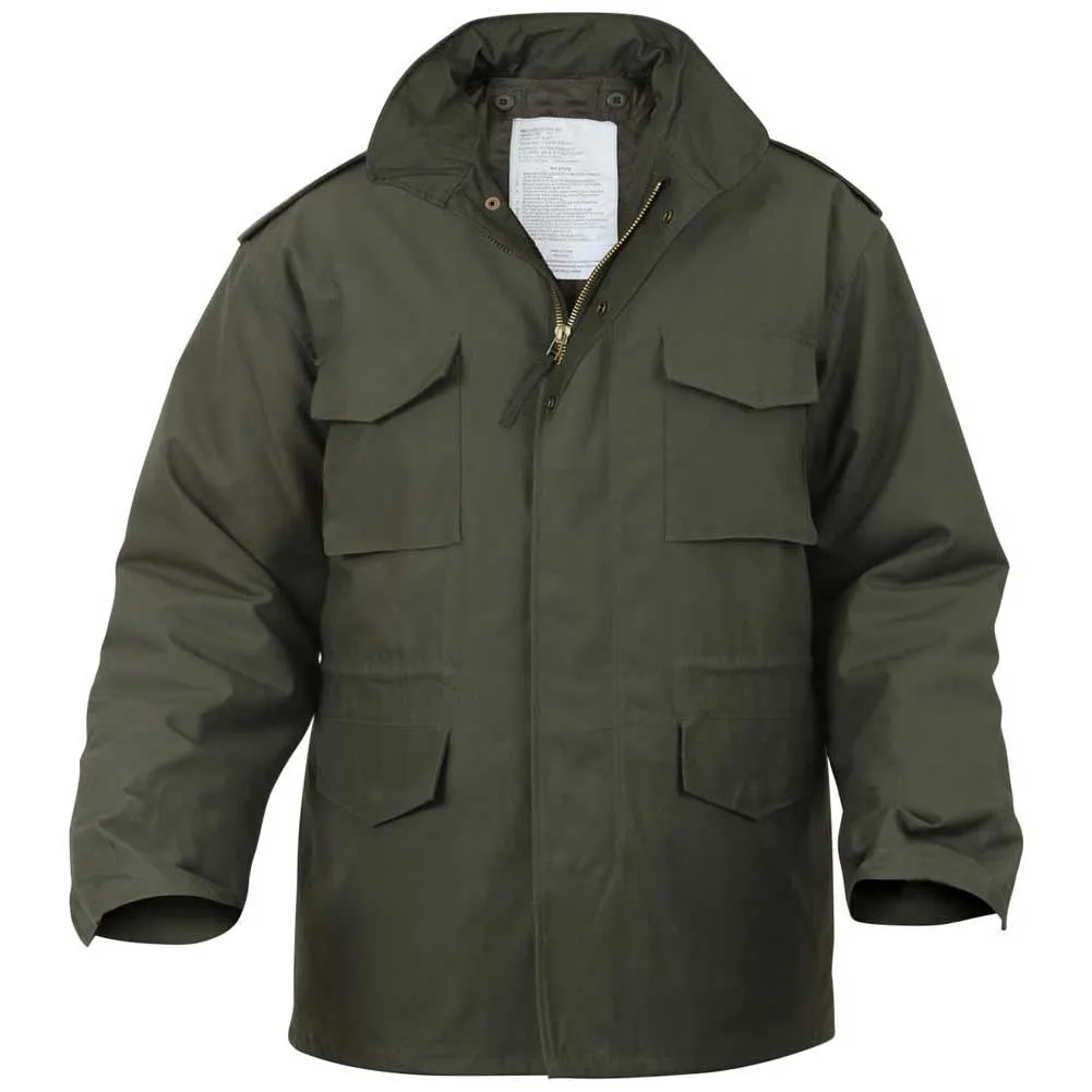Rothco Mens Military M65 Field Jacket with Liner (Olive Drab) Size SMALL - Final Sale Ships Same Day sold by Legendary USA