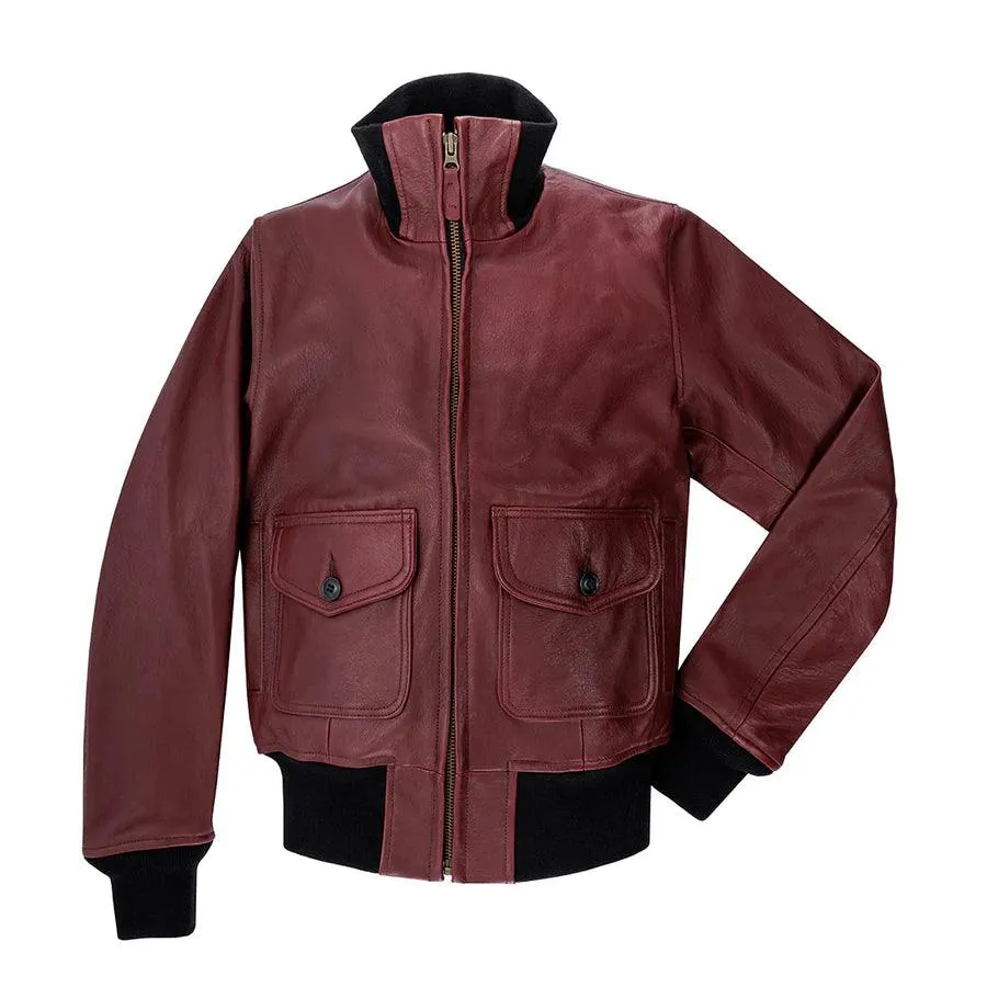 Cockpit USA Womens Amelia Jacket in Burgundy sold by Legendary USA product image thumbnail 3