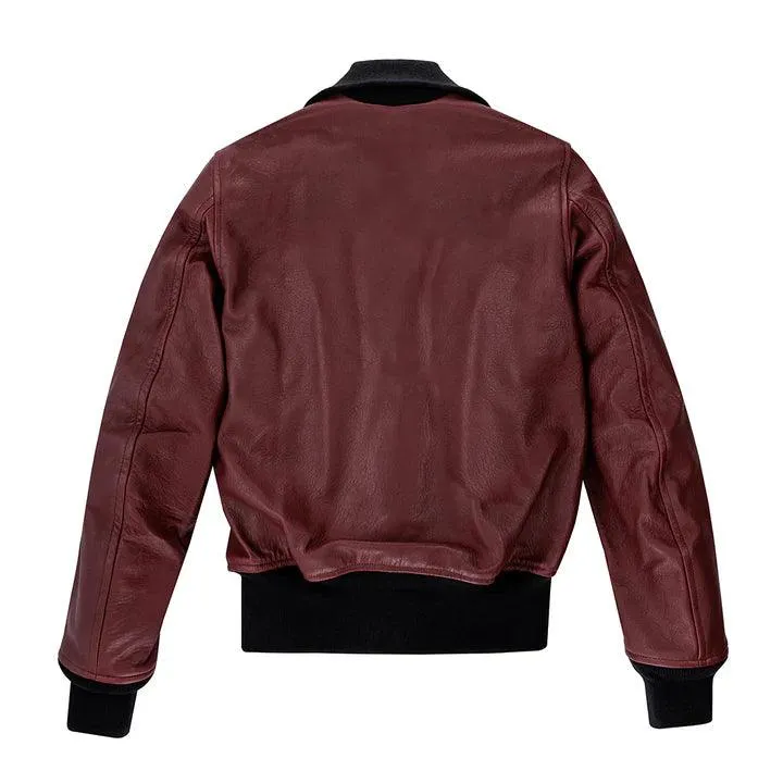 Cockpit USA Womens Amelia Jacket in Burgundy sold by Legendary USA product image thumbnail 4