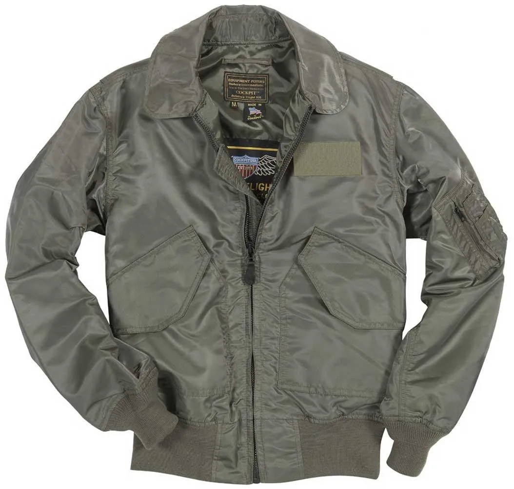 Cockpit USA Mens USN Fighter Weapons Nylon Flight Jacket SIZE XLARGE Final Sale - Ships Same Day sold by Legendary USA product image thumbnail 4