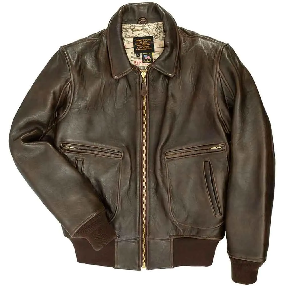 Cockpit USA Mens Modified Raider Leather Flight Jacket SIZE SMALL - Final Sale Ships Same Day sold by Legendary USA product image thumbnail 2