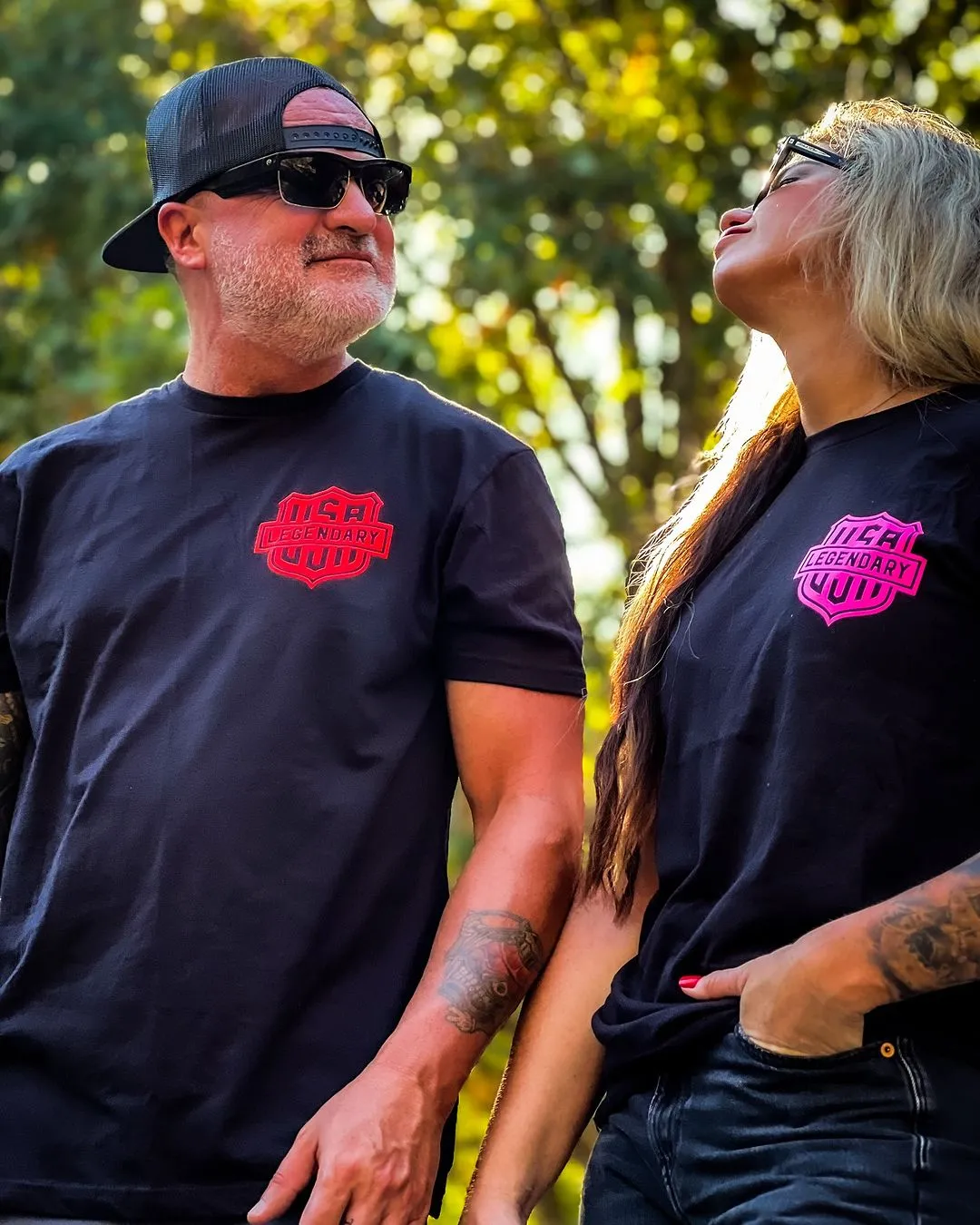 Legendary Color Shield Motorcycle T-Shirt sold by Legendary USA product image thumbnail 3