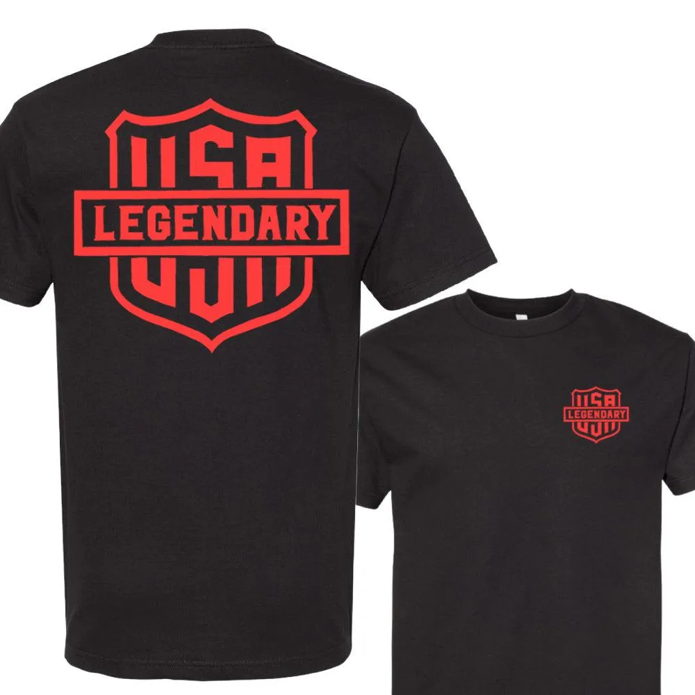 Legendary Color Shield Motorcycle T-Shirt sold by Legendary USA