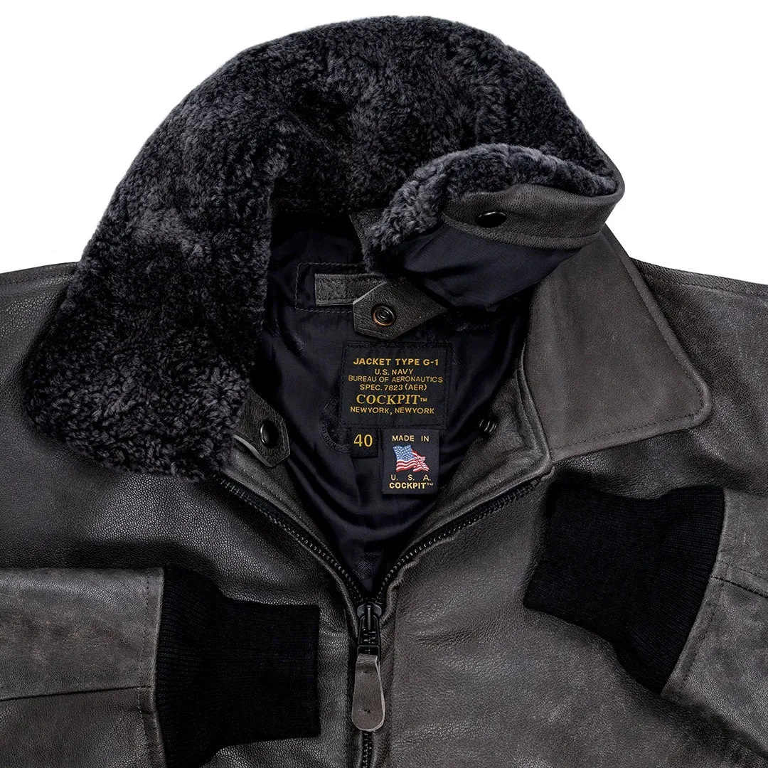 Cockpit USA Men's Shadow G-1 Flight Jacket sold by Legendary USA product image thumbnail 4