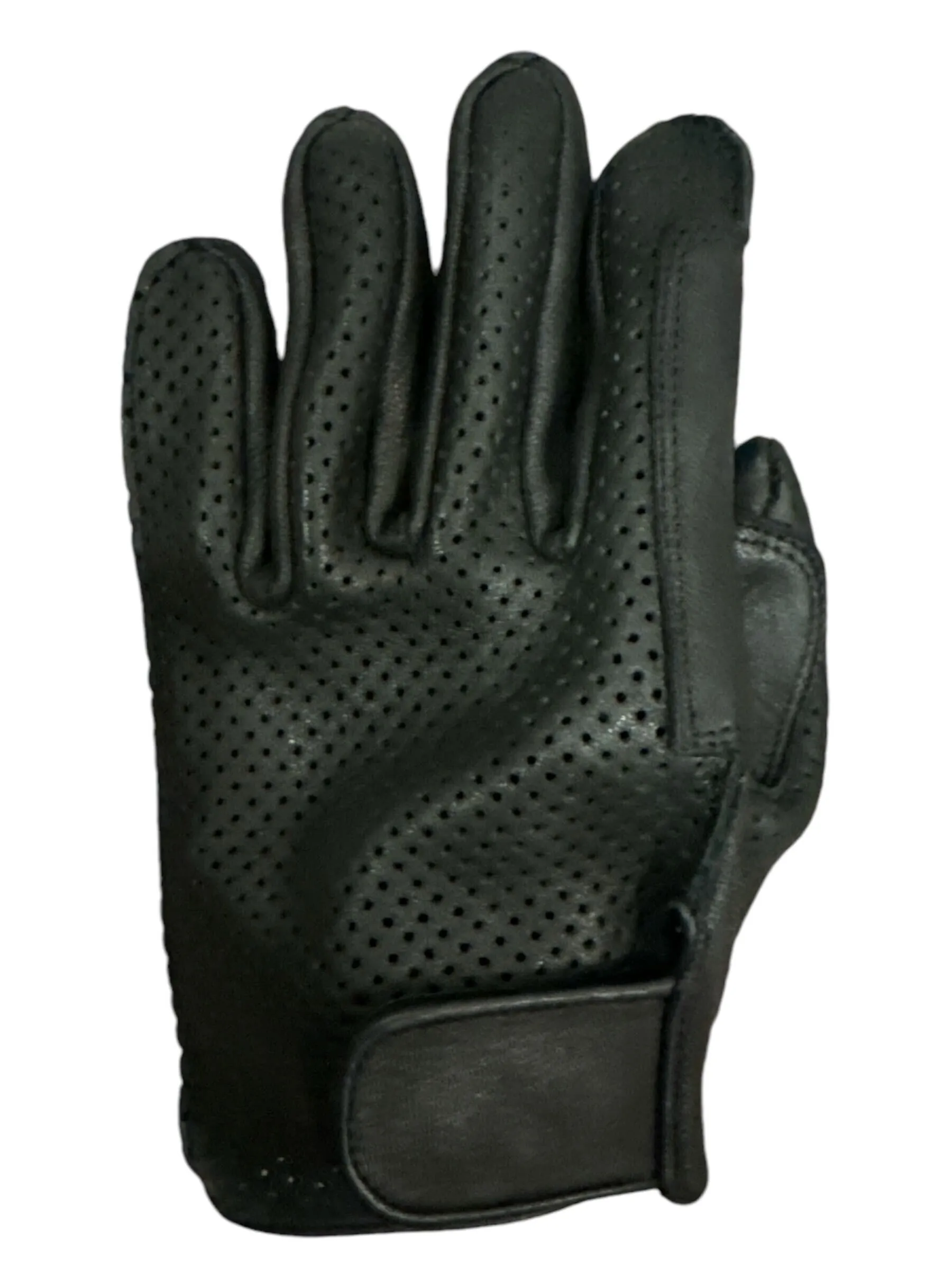 Legendary ILL DOZER Perforated Top Short Wrist Outseam Deerskin Motorcycle Gloves sold by Legendary USA product image thumbnail 4