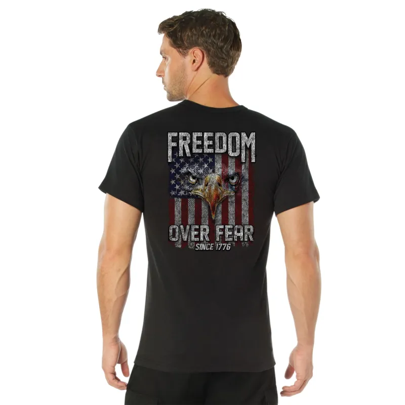 Rothco Freedom Over Fear T-Shirt sold by Legendary USA