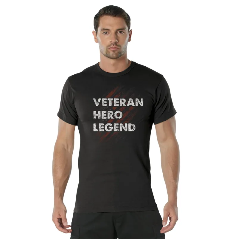 Rothco Veteran Hero Legend T-Shirt sold by Legendary USA