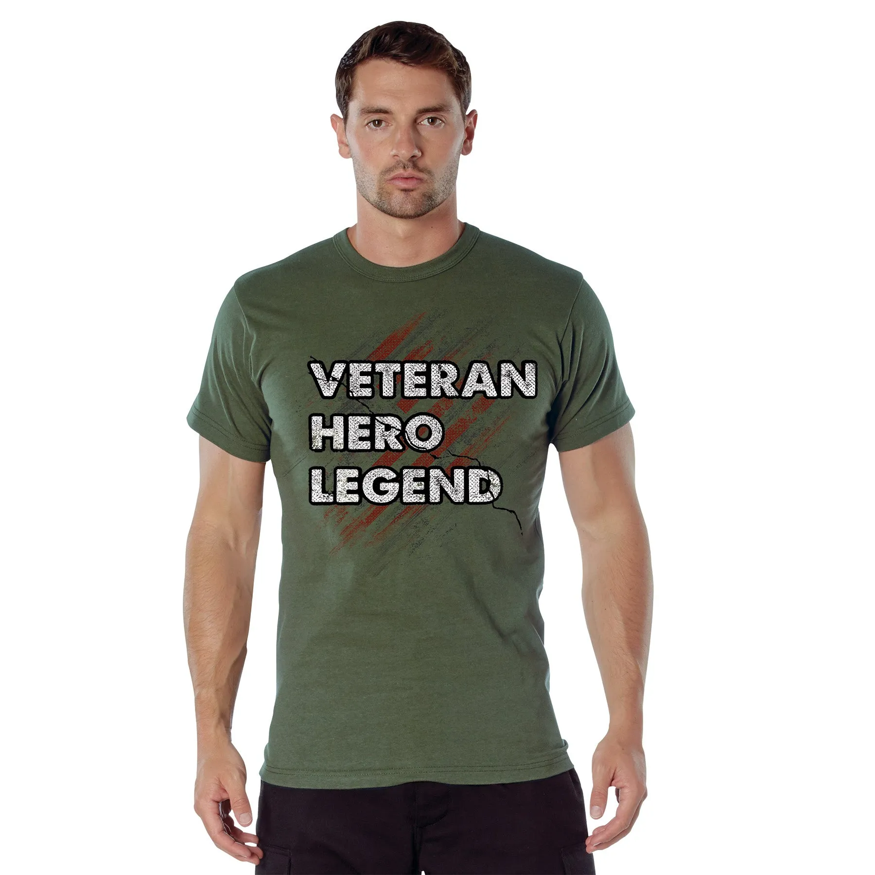 Rothco Veteran Hero Legend T-Shirt sold by Legendary USA product image thumbnail 2