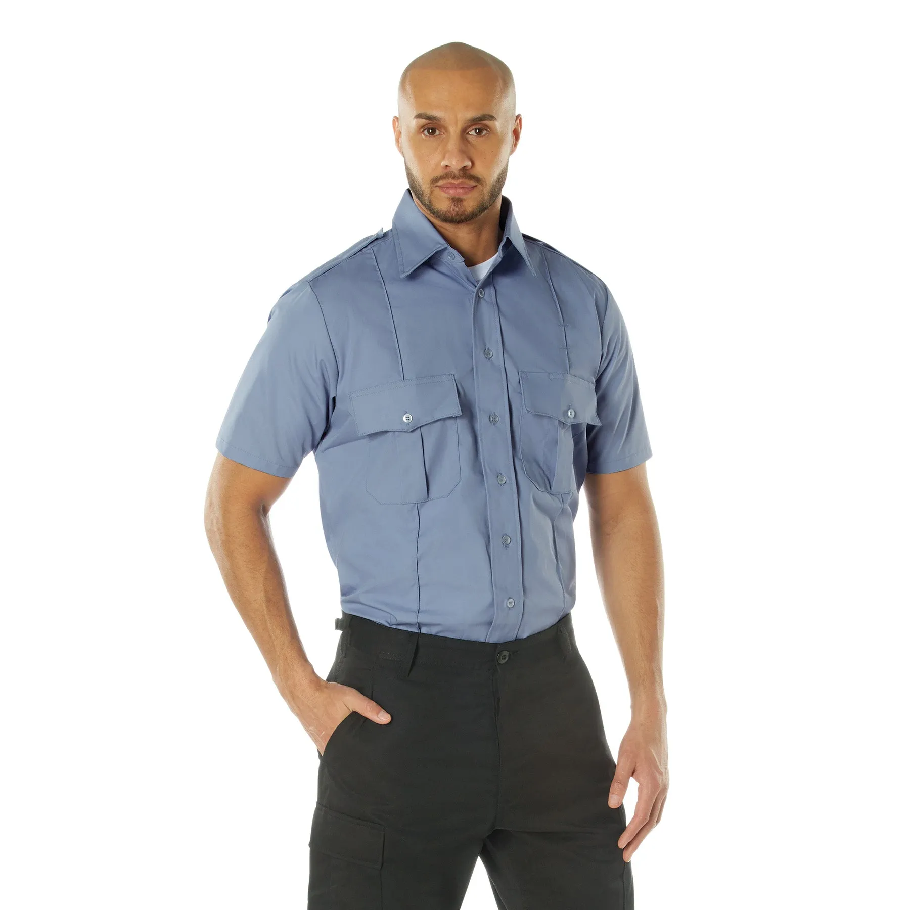 Short Sleeve Uniform Shirt by Rothco sold by Legendary USA product image thumbnail 5