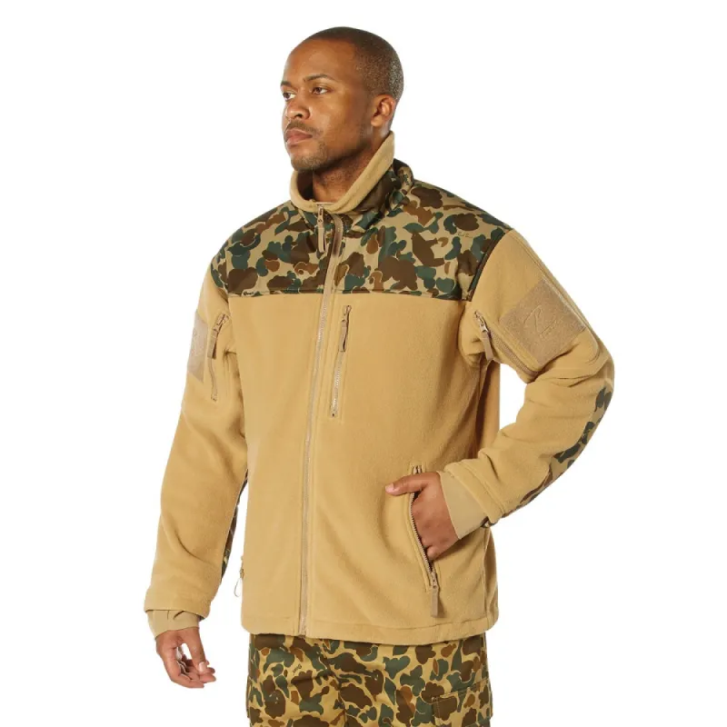 Rothco x Bear Archery Fred Bear Camo Spec Ops Tactical Fleece Jacket sold by Legendary USA