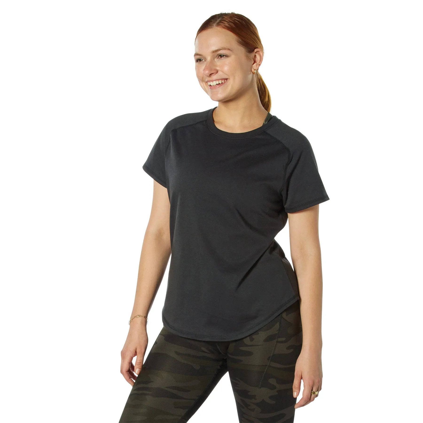 Rothco Womens Essential Raglan Sleeve T-Shirt sold by Legendary USA
