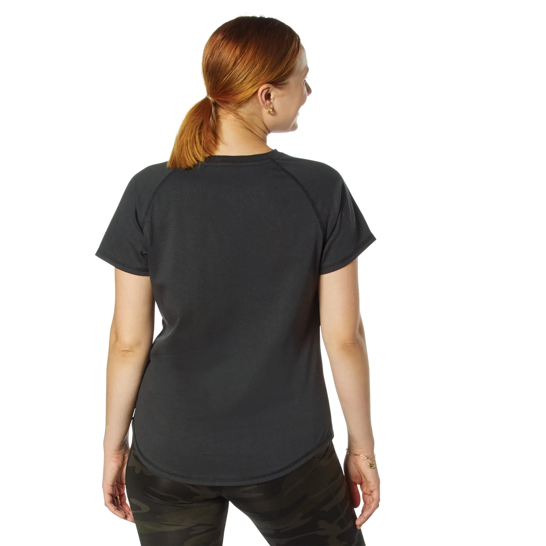 Rothco Womens Essential Raglan Sleeve T-Shirt sold by Legendary USA product image thumbnail 2