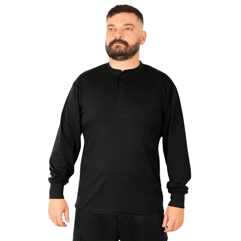 Rothco Long Sleeve Henley T-Shirt sold by Legendary USA