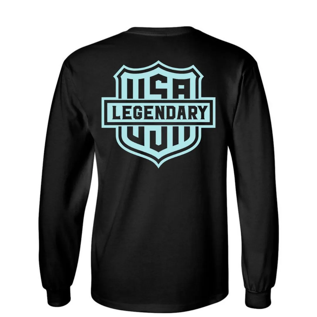 Legendary Neon Shield Long Sleeve Shirt sold by Legendary USA product image thumbnail 2