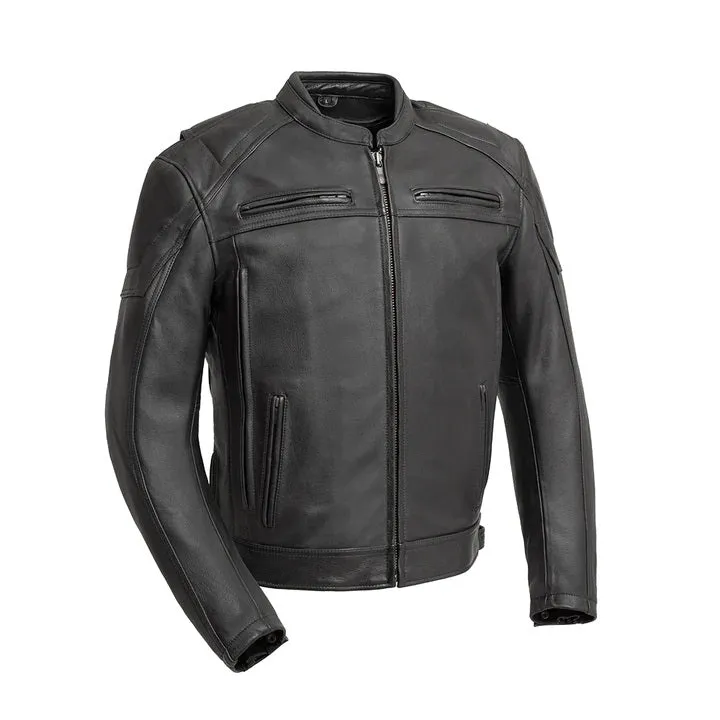 Chaos - Men's Leather Motorcycle Jacket sold by Legendary USA