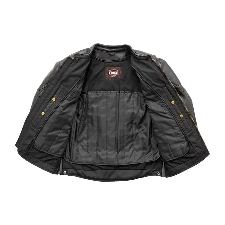 Chaos - Men's Leather Motorcycle Jacket sold by Legendary USA product image thumbnail 3