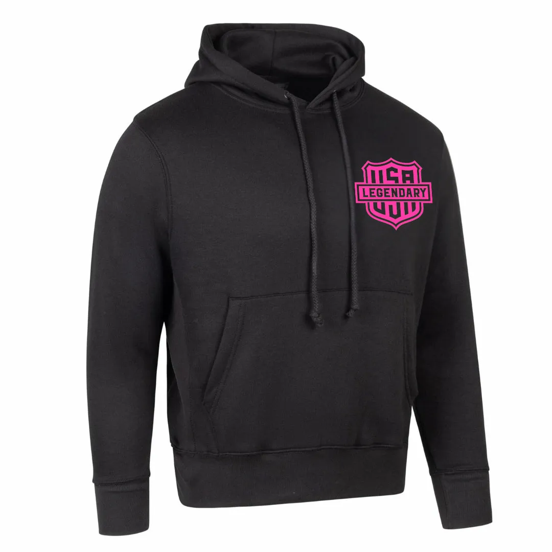 Legendary Neon & Color Shield Best Damn Motorcycle Hoodie sold by Legendary USA product image thumbnail 5