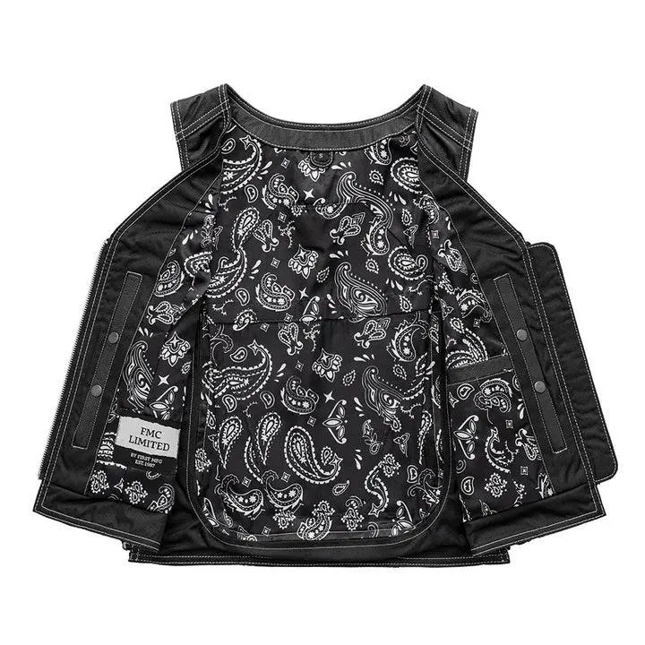 Women's Leather Motorcycle Vest | Cindy by First MFG Size MEDIUM FINAL SALE SHIPS SAME DAY sold by Legendary USA product image thumbnail 3