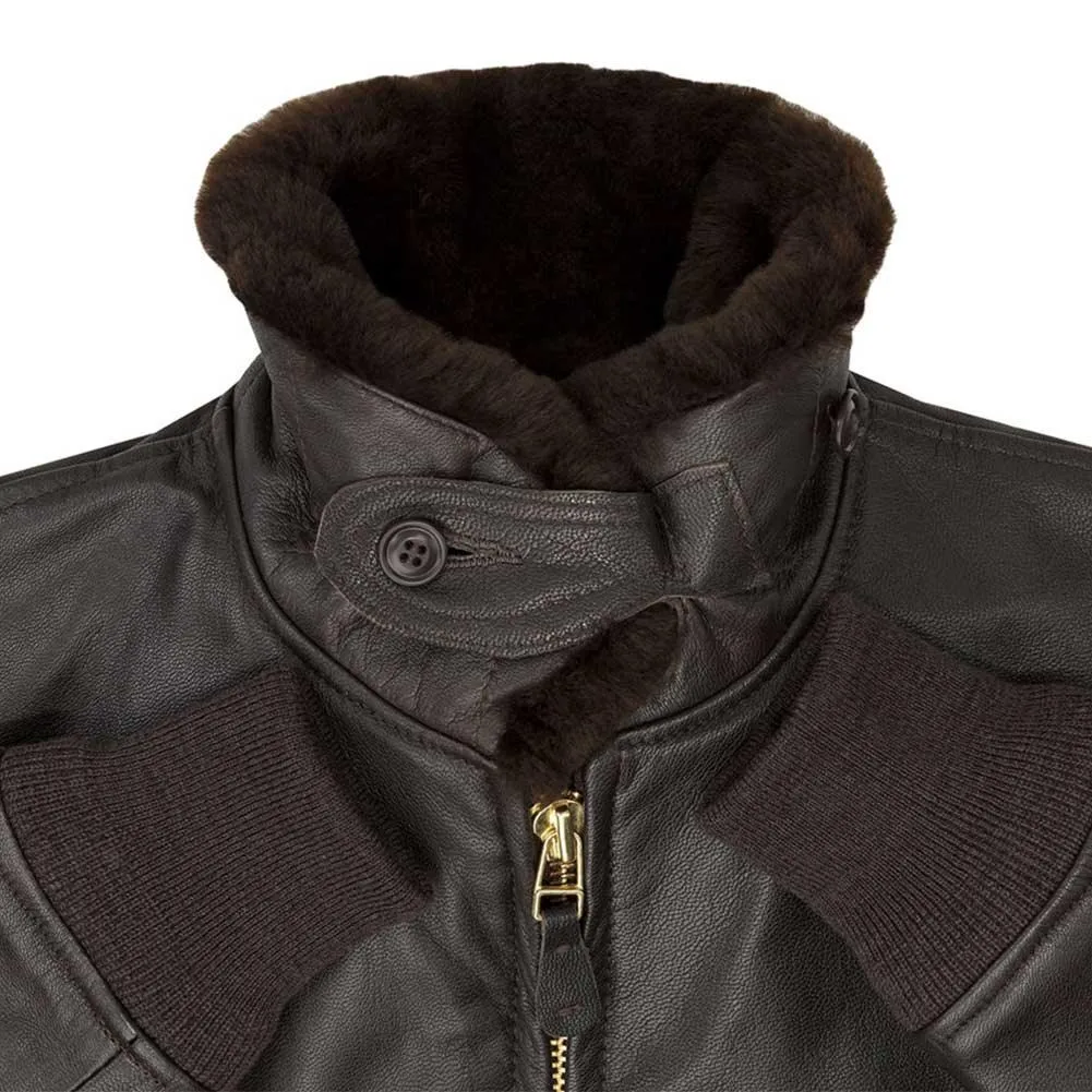 Cockpit USA Mens Mil Spec USN G-1 Leather Flight Jacket SIZE 42 - Final Sale Ships Same Day sold by Legendary USA product image thumbnail 3