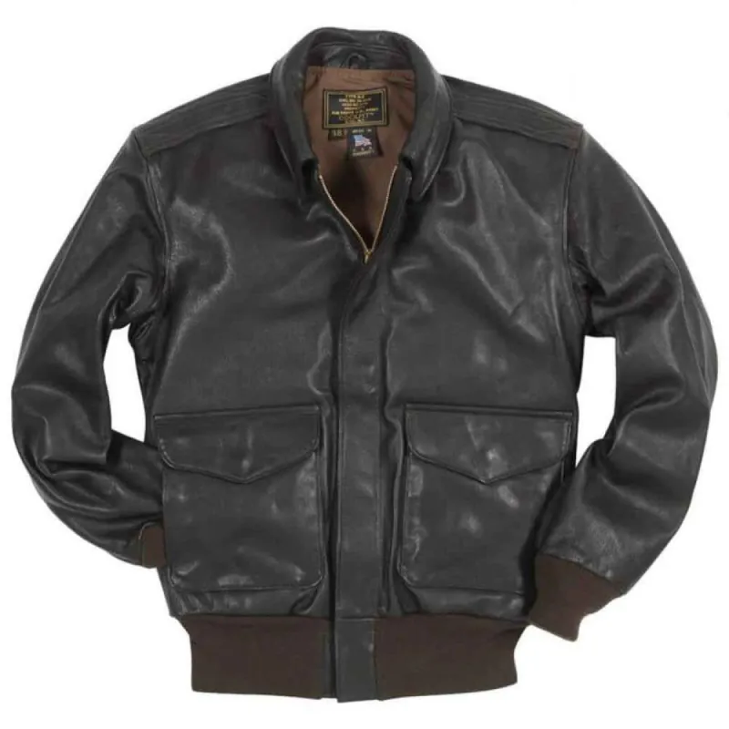 Cockpit USA Mens USAF Goatskin A-2 Flight Jacket  SIZE 46 - Final Sale Ships Same Day sold by Legendary USA