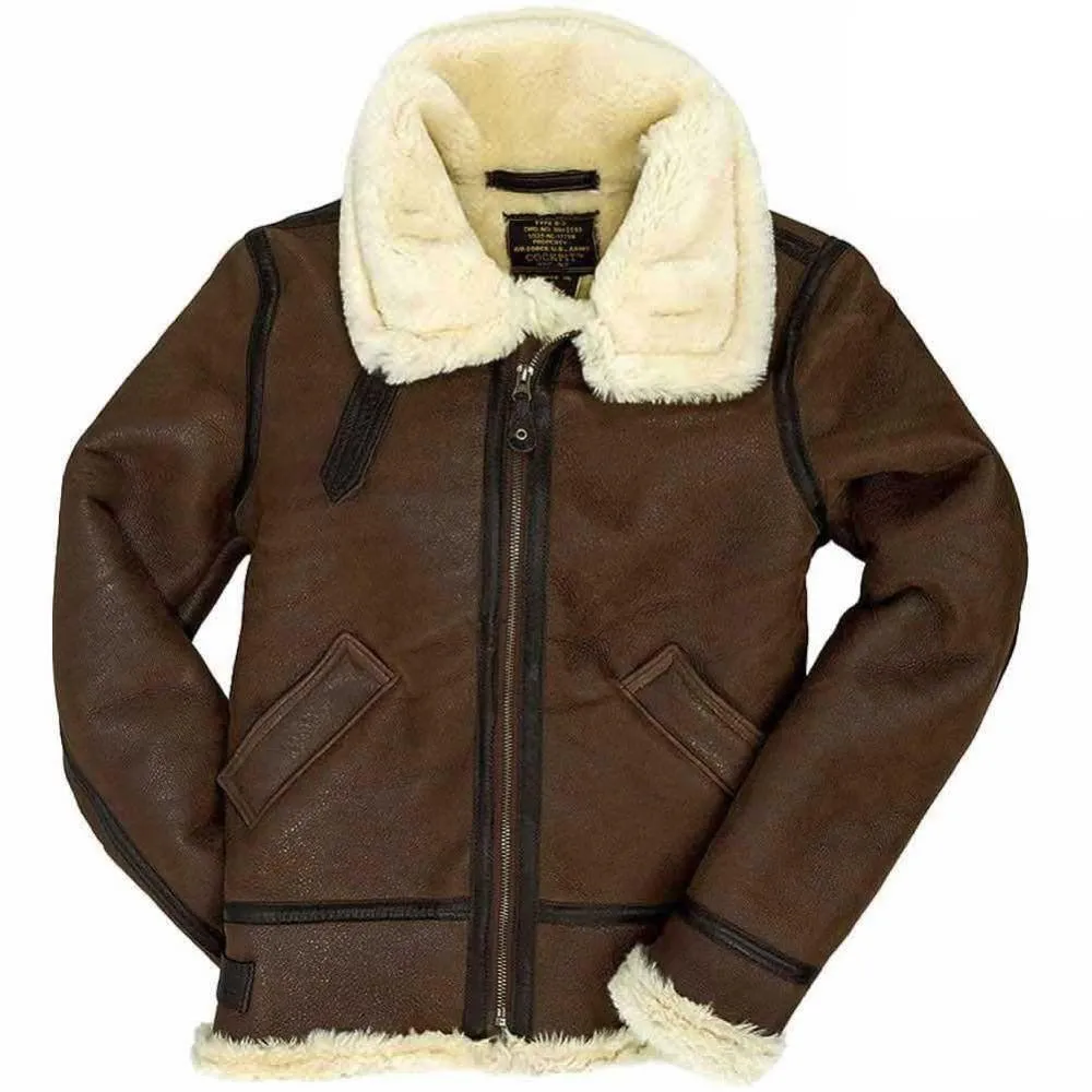 Cockpit USA Womens B-3 Sheepskin Bomber Jacket Size XLARGE - Final Sale Ships Same Day sold by Legendary USA