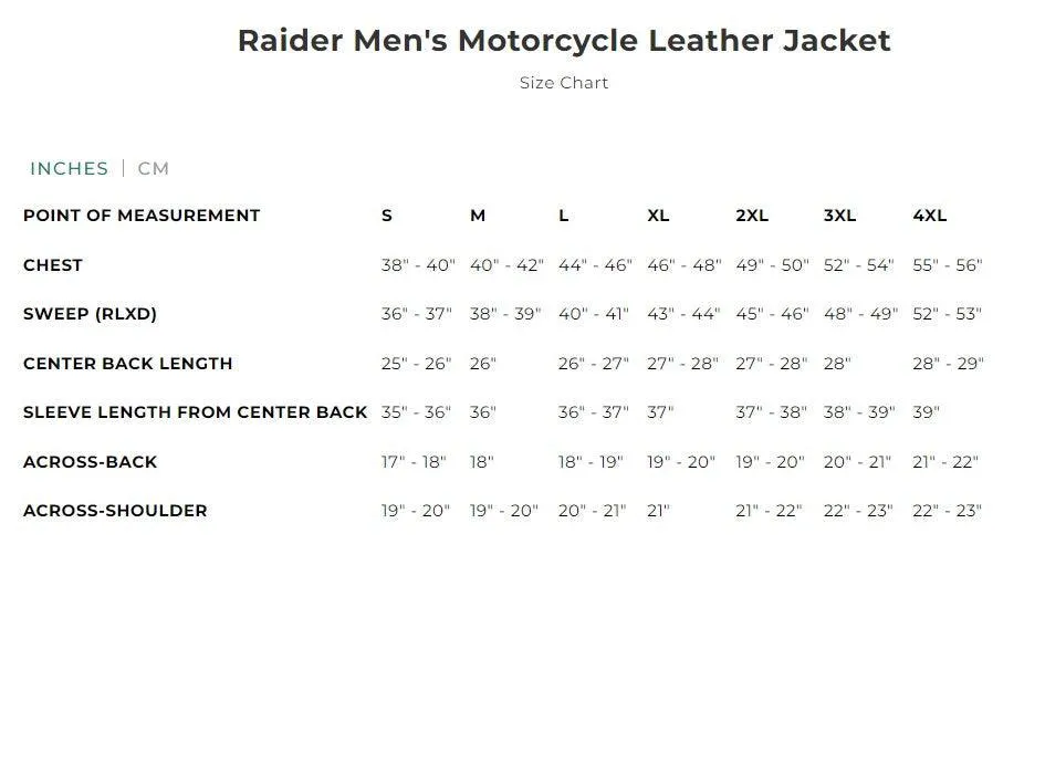 First Mfg Mens Raider Vented Leather Motorcycle Jacket SIZE: XLARGE - Final Sale Ships Same Day sold by Legendary USA product image thumbnail 5