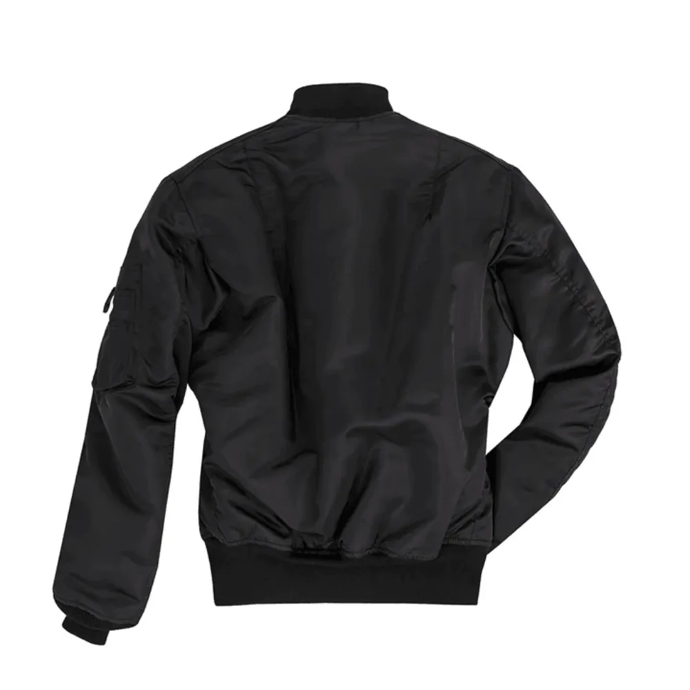 Size: MEDIUM Cockpit USA Mens MA-1 Nylon Satin Flight Jacket Size Z24J011D - Final Sale Ships Same Day sold by Legendary USA product image thumbnail 3