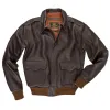 Cockpit USA Mens 40th Anniversary Horsehide A-2 Flight Jacket SIZE 42 - Final Sale Ships Same Day sold by Legendary USA