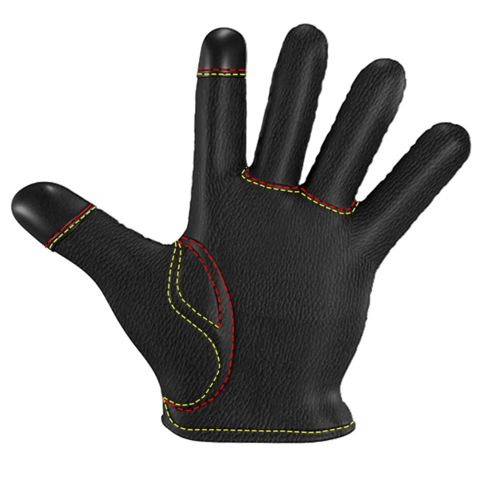 Legendary Custom Double-Diamond Stitched Deerskin Short Wrist Touchscreen Gloves sold by Legendary USA