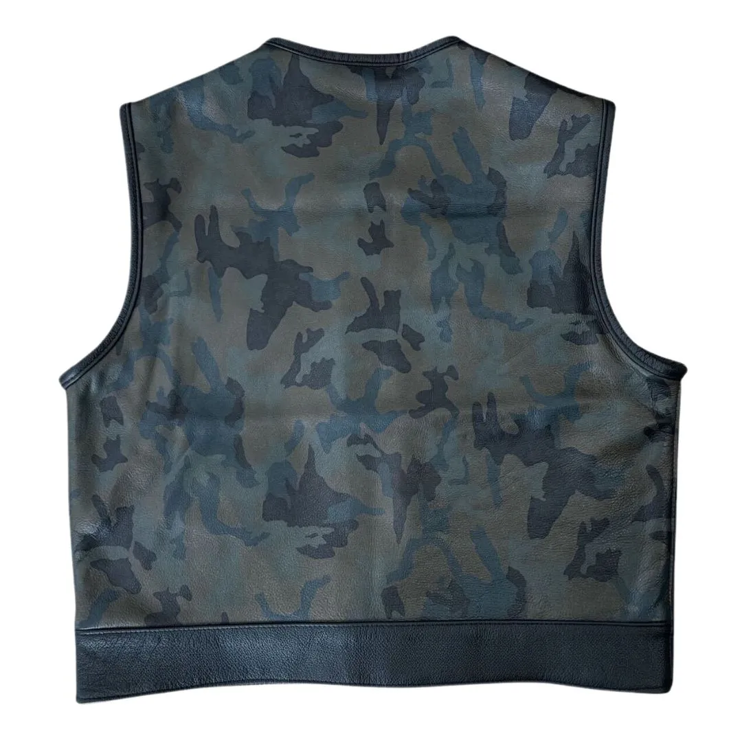 Legendary LowLife Camo Leather Club Vest sold by Legendary USA product image thumbnail 4