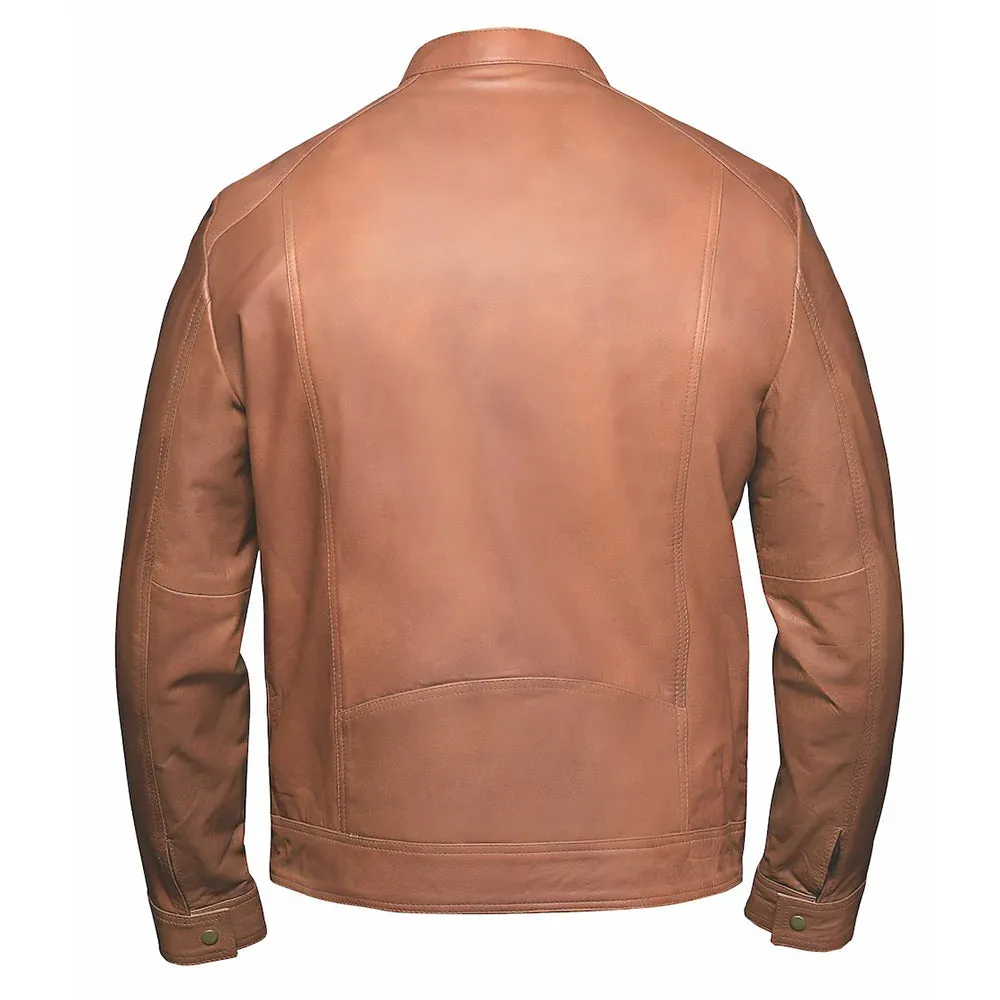 Indiana - Mens Premium Leather Motorcycle Jacket sold by Legendary USA product image thumbnail 2