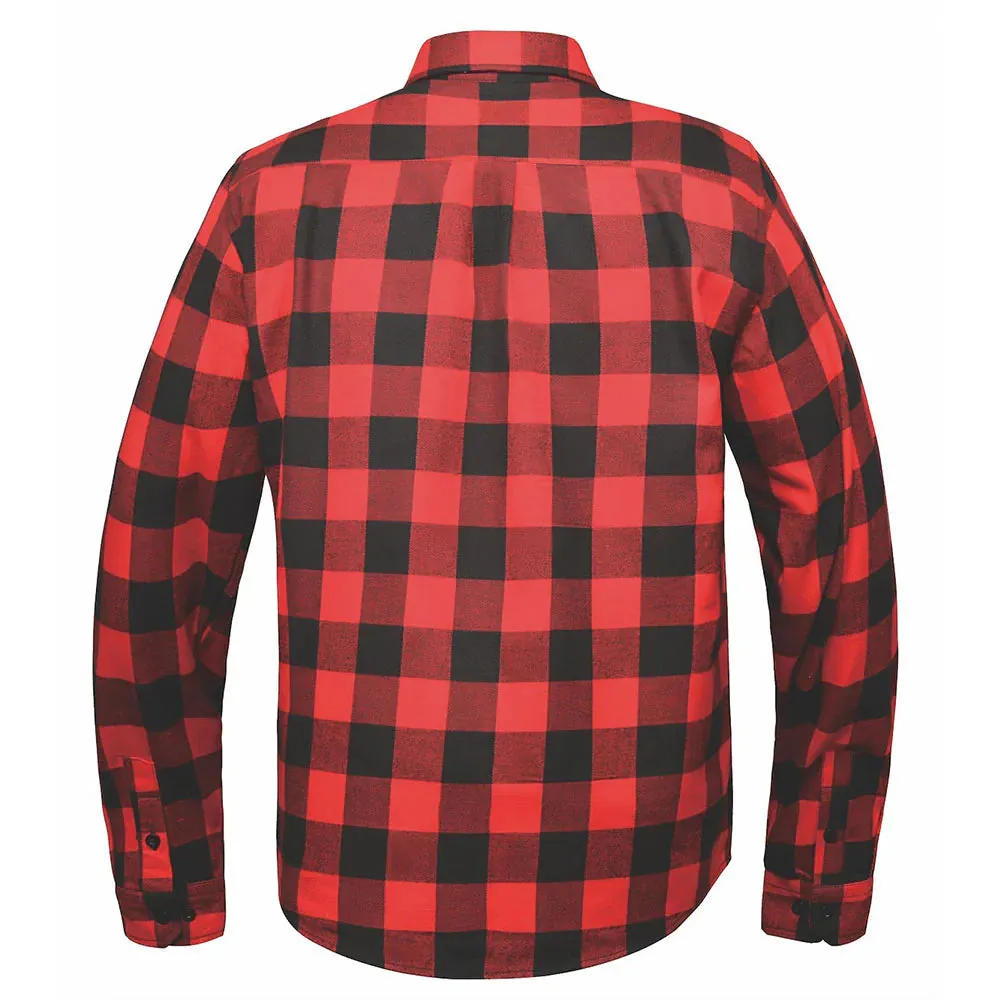 Men's Red and Black Flannel Shirt by DERRINGER Flannel Co. sold by Legendary USA product image thumbnail 2