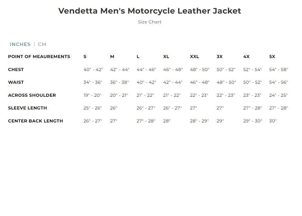 First Mfg (Size: LARGE) Mens Vendetta Hooded Leather Motorcycle Jacket - Final Sale (Ships Same Day) sold by Legendary USA product image thumbnail 5