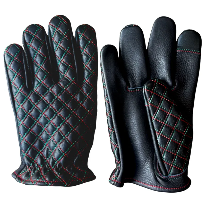 Legendary Double-Diamond Stitched Deerskin Short Wrist Touchscreen Gloves XLARGE - Final Sale Ships Same Day sold by Legendary USA