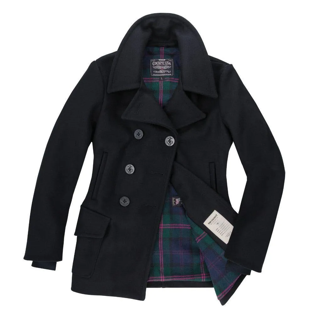 Size: Small: Women's Cockpit USA Navy Peacoat W78X002 - Final Sale Ships Same Day sold by Legendary USA