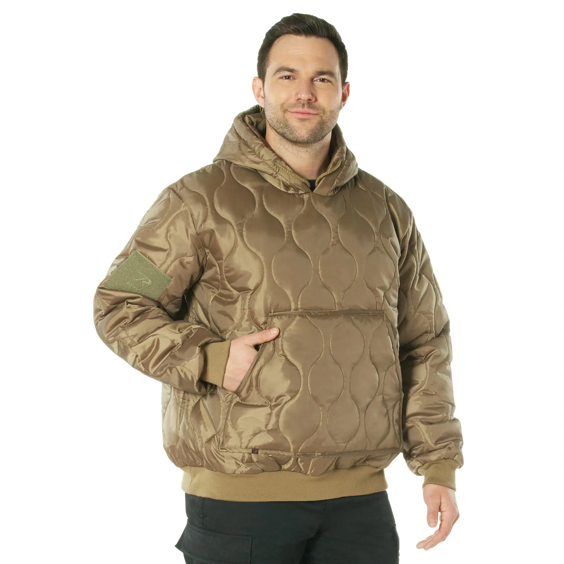 Quilted Woobie Hooded Sweatshirt by Rothco sold by Legendary USA product image thumbnail 3