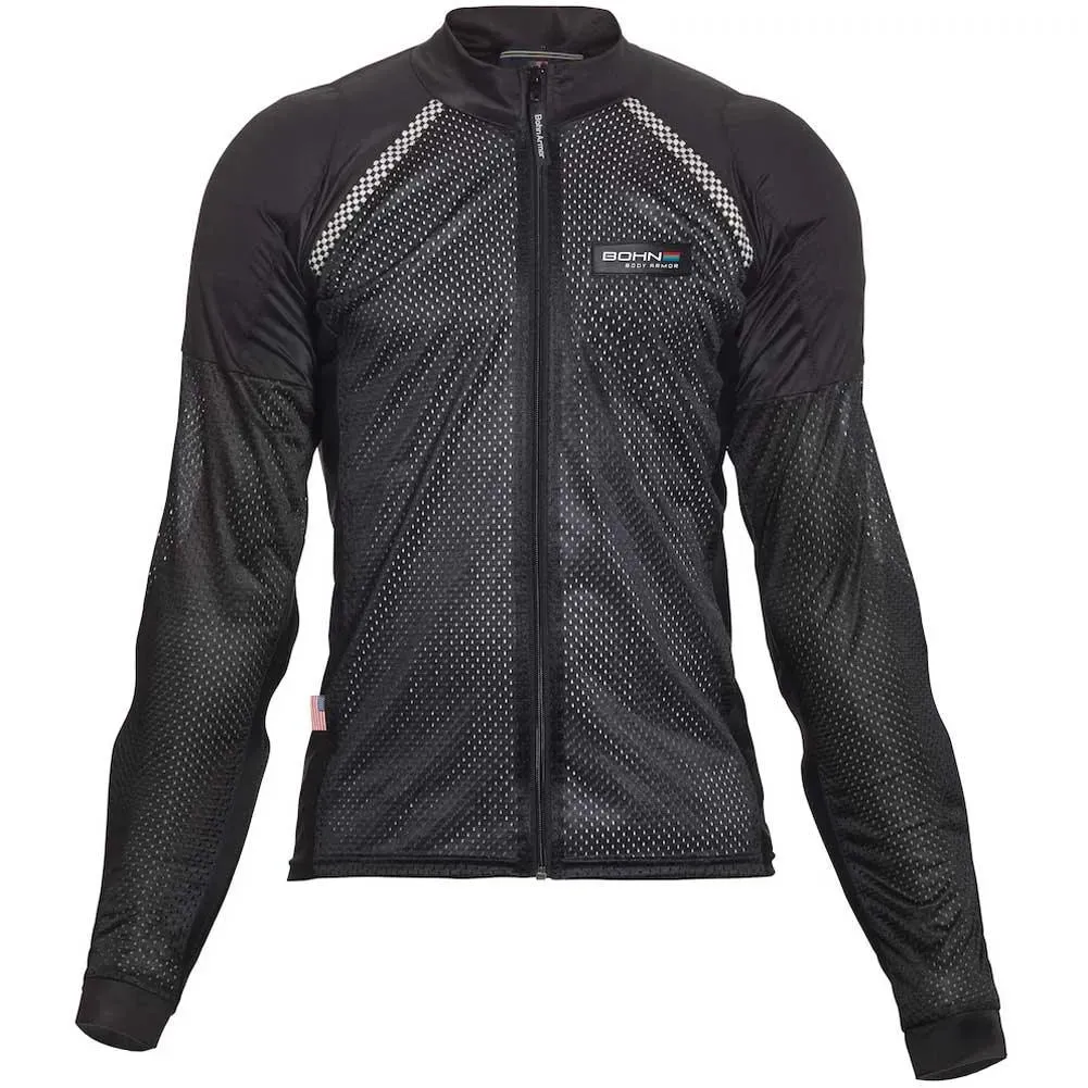 BOHN Airtex™ Sizes (XS, S, M,) Mesh Armored Motorcycle Shirt (Available in 2 Colors) sold by Legendary USA