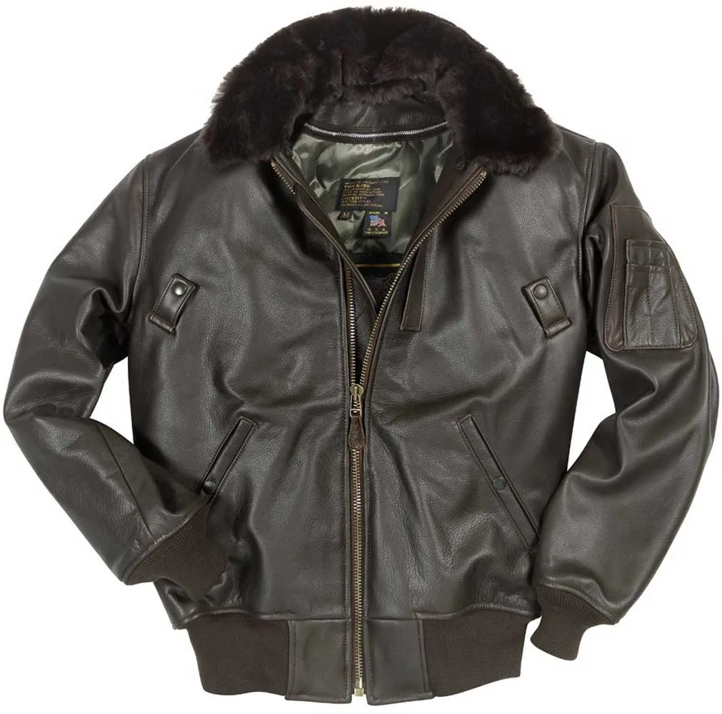 Cockpit USA Men's B-15 Cowhide Flight Jacket - Brown sold by Legendary USA product image thumbnail 5