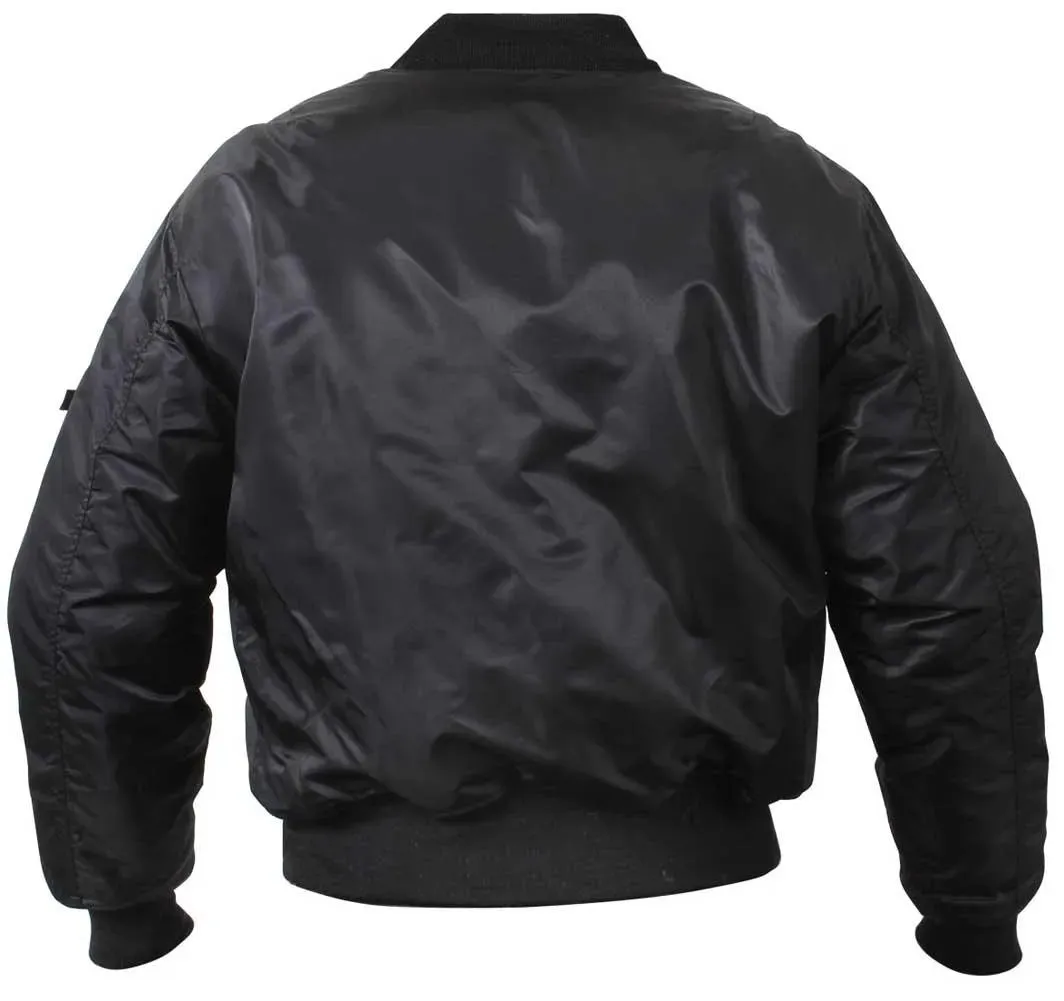 Size: 3XL Rothco Men's Classic MA-1 Nylon Flight Jacket - Final Sale Ships Same Day sold by Legendary USA product image thumbnail 3
