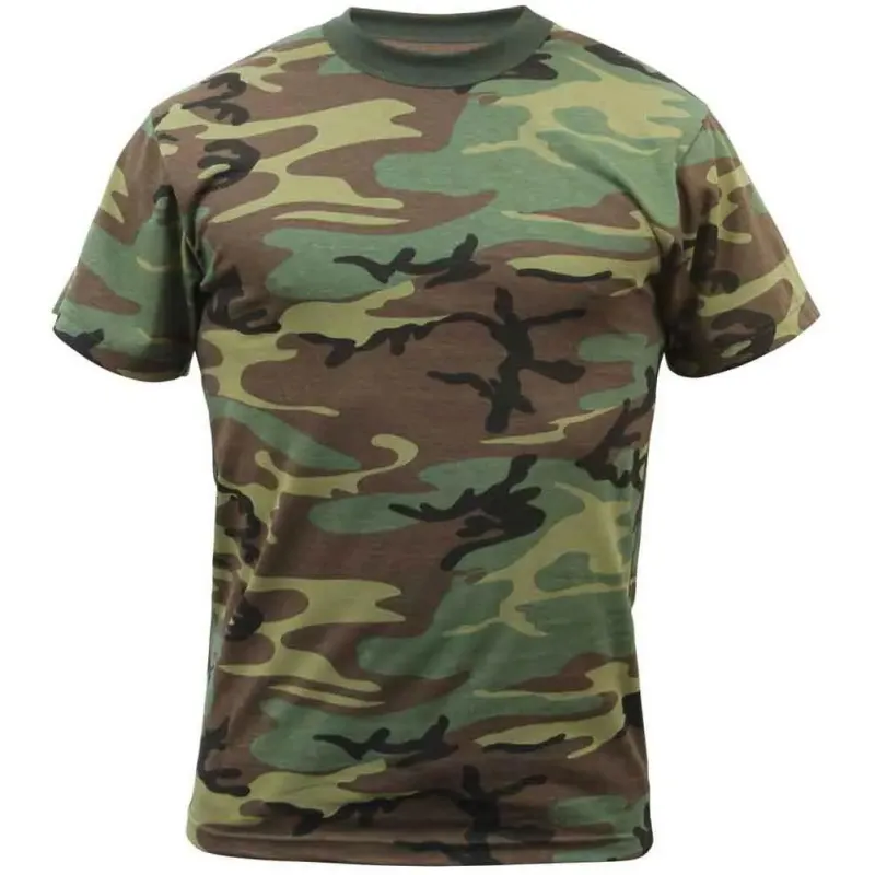 Size: SMALL Rothco Mens Color Camouflage T-Shirt FINAL SALE SHIPS SAME DAY sold by Legendary USA